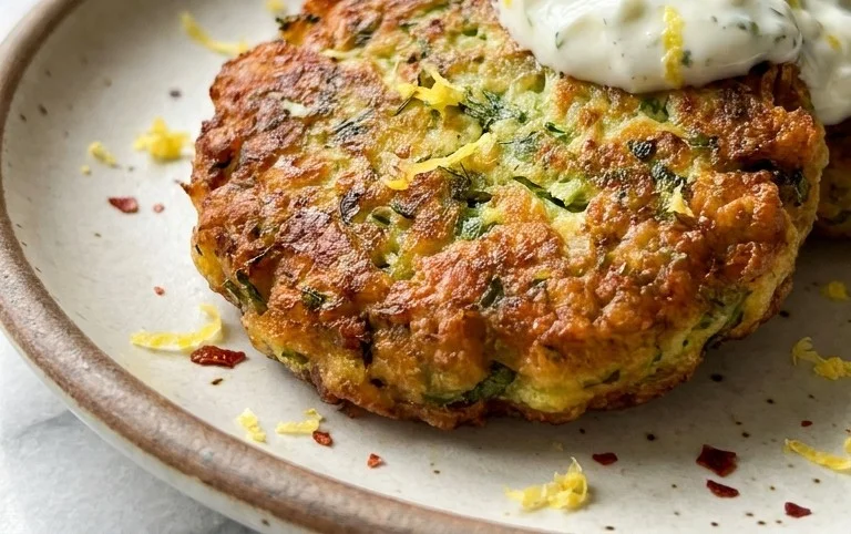 Kolokithokeftedes (Greek Zucchini Fritters)