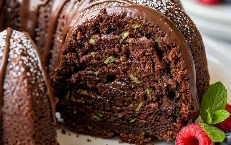 Chocolate Zucchini Bundt Cake 